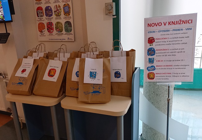 Hitra izposoja knjig: izberi – izposodi – preberi - vrni