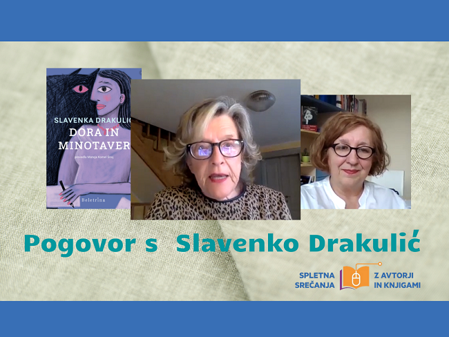 Spletna srečanja z avtorji in knjigami | Pogovor s Slavenko Drakulić
