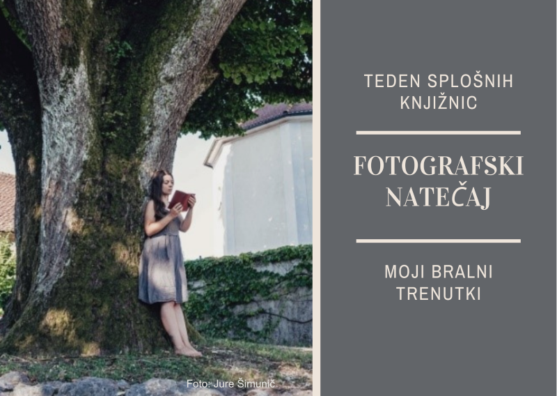 Fotografski natečaj "Moji bralni trenutki"