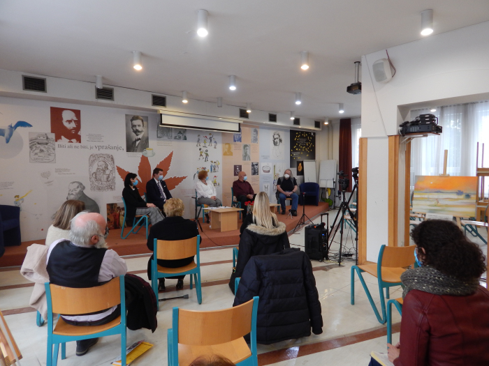 Tiskovna konferenca ob 100-letnici rojstva pesnika Franceta Balantiča