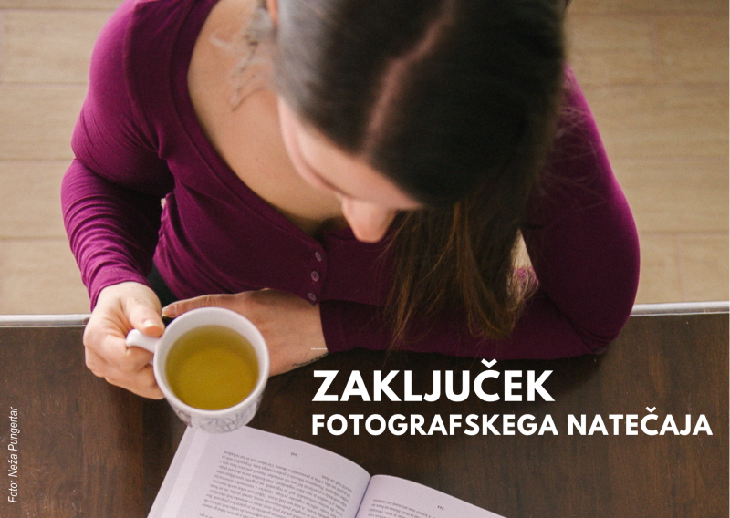 Zaključek foto natečaja Moji bralni trenutki