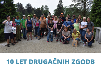 10 let Drugačnih zgodb - sprehod med vrtnicami in pravljicami v Arboretumu Volčji Potok
