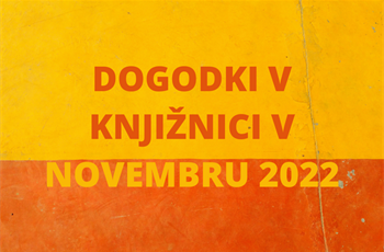 Napovednik dogodkov novembru 2022