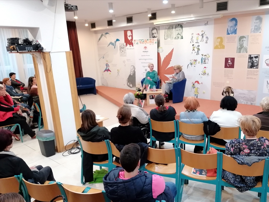 Predstavitev knjige Gretin greh Urške Klakočar Zupančič