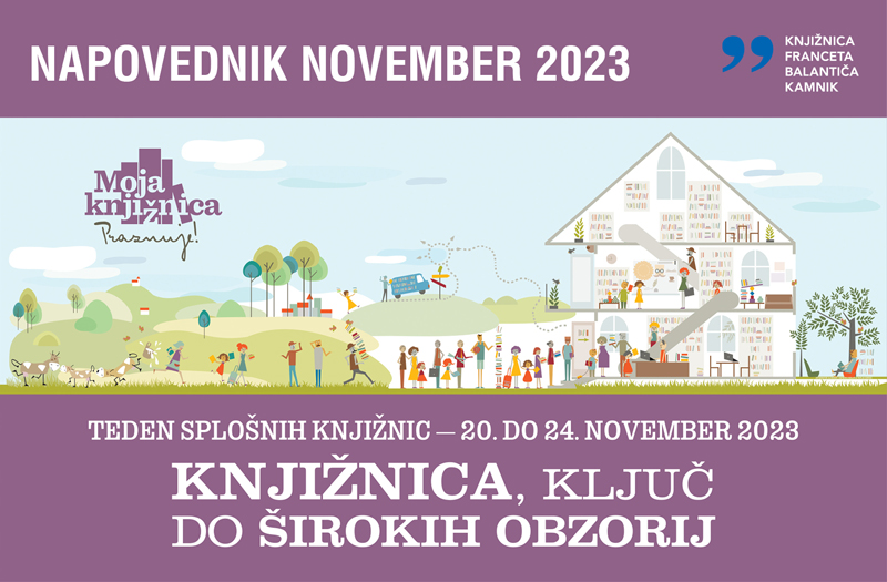 Napovednik dogodkov v novembru 2023