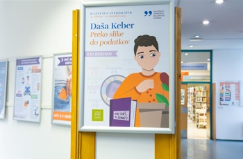 Razstava INFOGRAFIK Daše Keber: PREKO SLIKE DO PODATKOV
