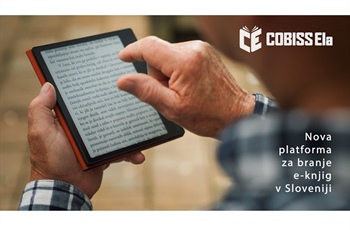 COBISS Ela: platforma za izposojo e-knjig