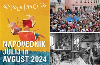 Napovednik dogodkov v juliju in avgustu 2024