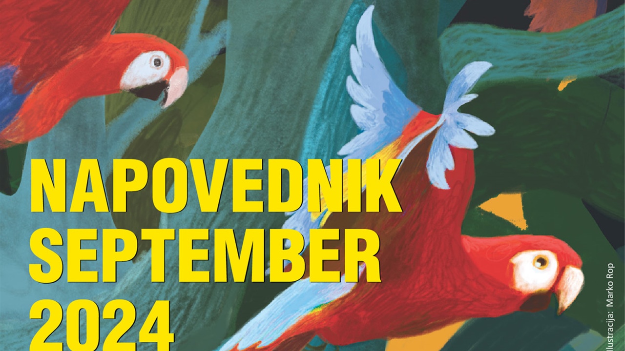 Napovednik dogodkov v septembru 2024