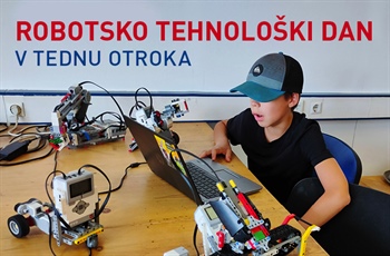 Teden otroka: Robotsko tehnološki dan