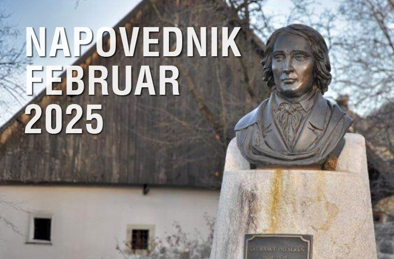 Napovednik dogodkov v februarju 2025
