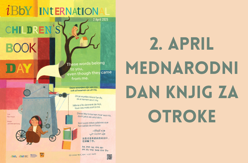 2. april, mednarodni dan knjig za otroke
