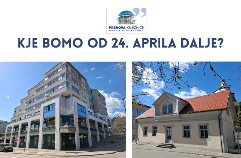 Informacije o obratovanju knjižnice po 24. aprilu 2025