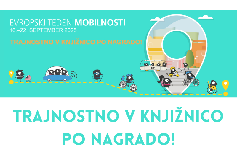 Trajnostno v knjižnico po nagrado