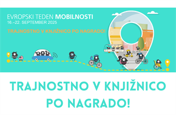 Trajnostno v knjižnico po nagrado