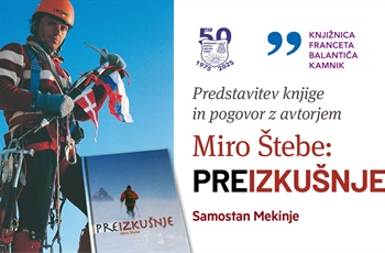 Predstavitev knjige | Miro Štebe: Preizkušnje