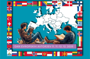 Dan evropskih avtorjev 2025 tudi v Knjižnici Franceta Balantiča Kamnik