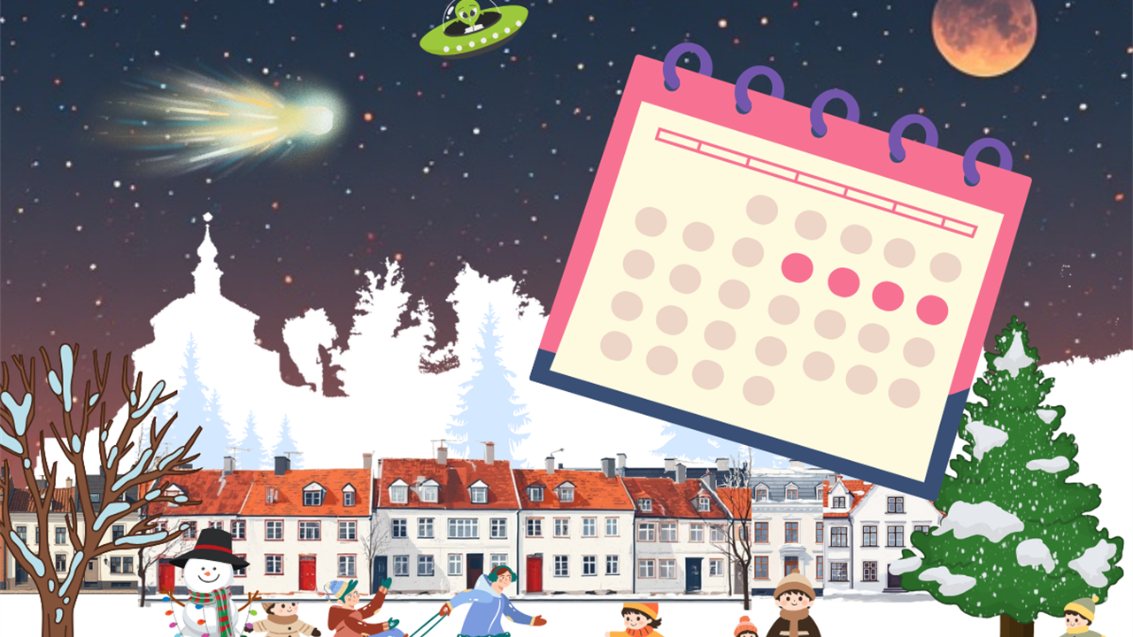 Obvestilo: delovni čas Knjižnice Franceta Balantiča Kamnik med božično-novoletnimi prazniki