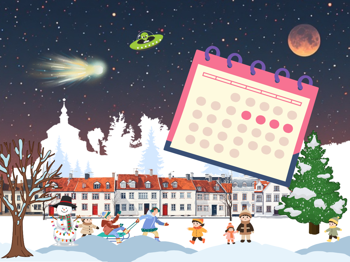 Obvestilo: delovni čas Knjižnice Franceta Balantiča Kamnik med božično-novoletnimi prazniki