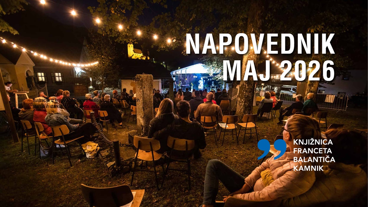 Napovednik | Dogodki v maju 2026