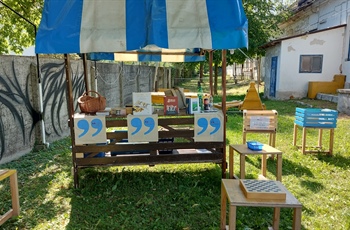 Knjižnica tudi letos na Kamfestu