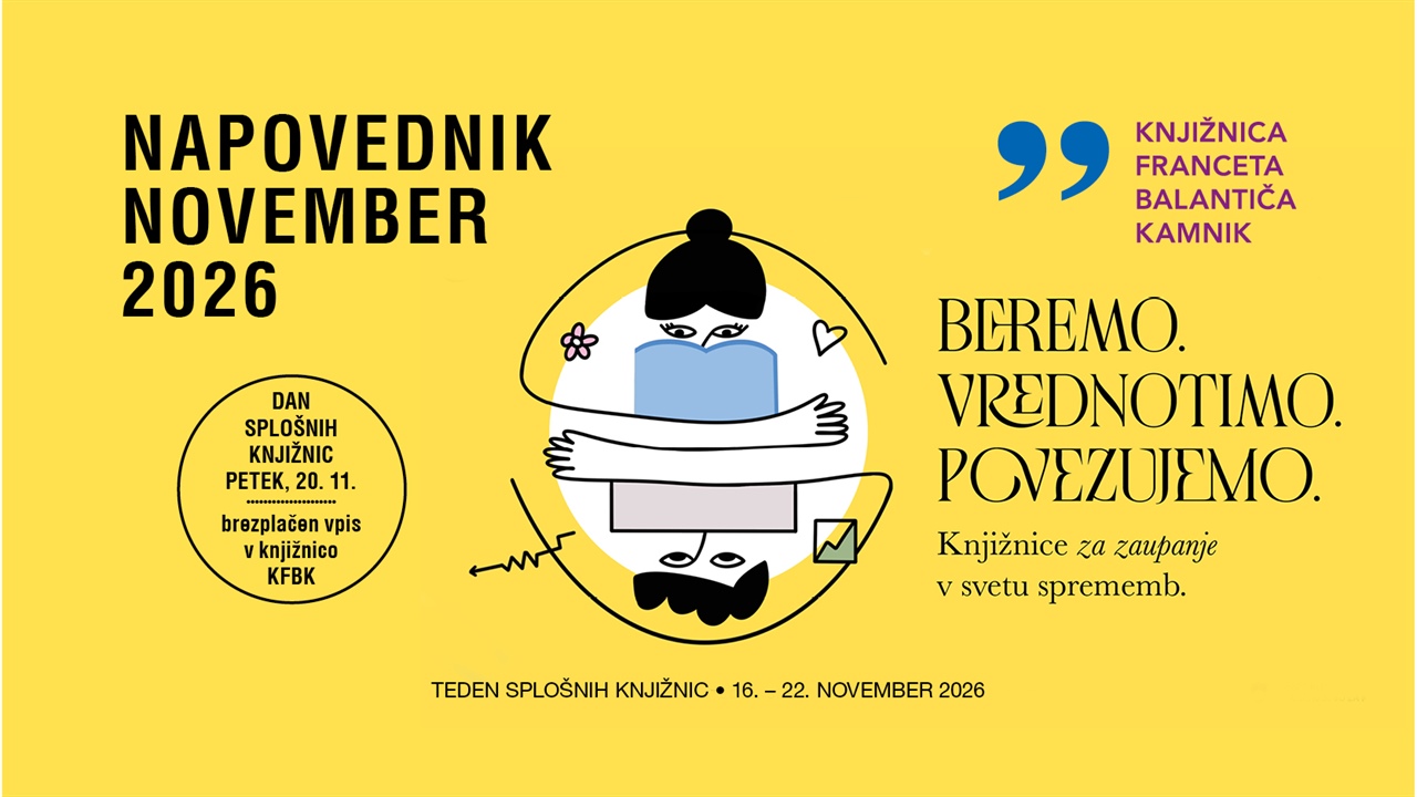 Napovednik | Dogodki v novembru 2026