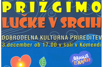 Branje je iskanje: Prižgimo lučke v srcih