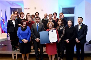Predsednik Pahor ob 70. obletnici delovanja Knjižnice Franceta Balantiča Kamnik: "Knjižnice so razgledni stolp človekovega duha"