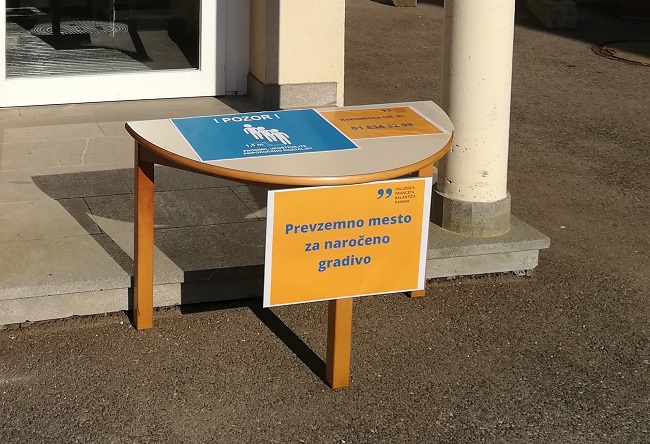 Prevzemno mesto: Krajevna knjižnica Komenda