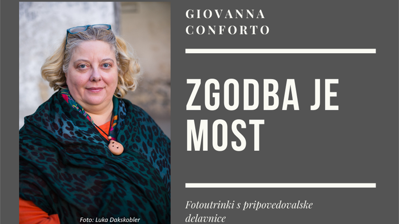 Fotoutrinki s pripovedovalske delavnice Zgodba je most