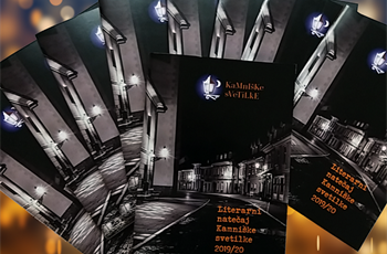 Izšel je zbornik nagrajenih del  literarnega natečaja Kamniške svetilke 2019/2020