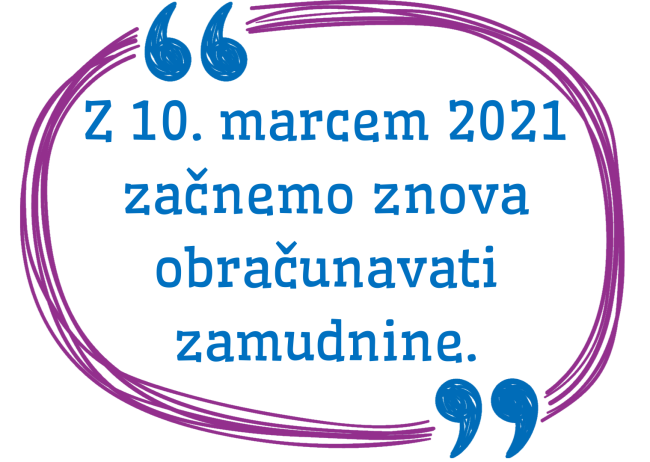 OBVESTILO: zamudnine za izposojeno gradivo