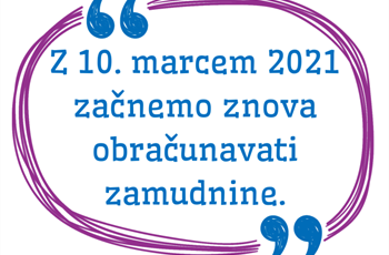 OBVESTILO: zamudnine za izposojeno gradivo