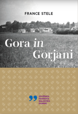 Naslovnica knjige Gora in Gorjani.